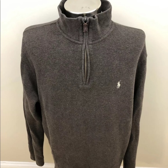 Polo Ralph Lauren Other - Polo Ralph Lauren Mens Brown Cotton Sweater